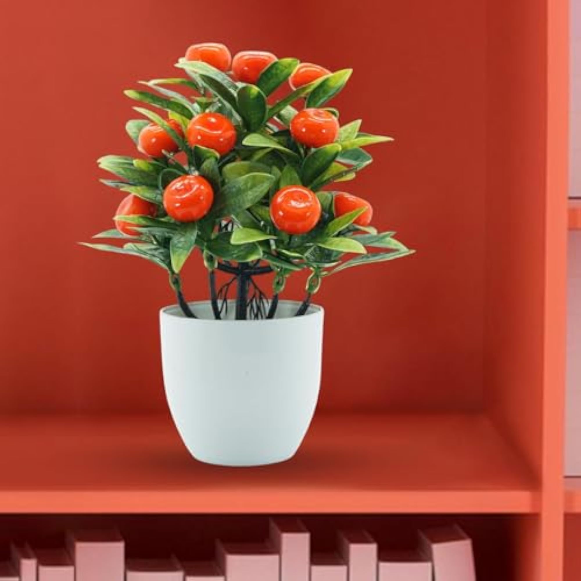 Mini Fake Plant Decorative Fake Fruit Potted Plant